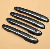 (NO KEYLESS ENTRY) Carbon Fiber Car Door Handle Cover