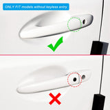 (NO KEYLESS ENTRY) Carbon Fiber Car Door Handle Cover