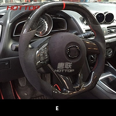 2014-2016 Carbon Fiber Steering Wheels (3 Styles)