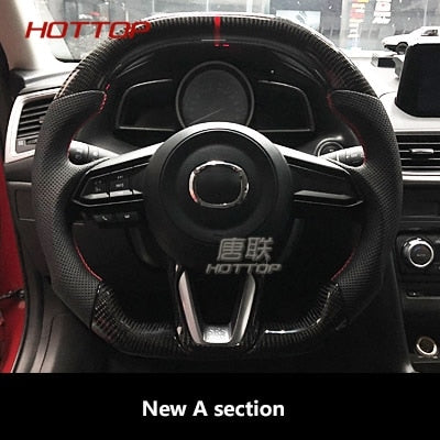 2017-2018 Carbon Fiber Steering Wheels (3 Styles)