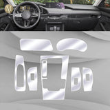 For Mazda 3Axela 2014-2020Car Interior Center console Transparent TPU Protective film Anti-scratch Repair film Accessories Refit