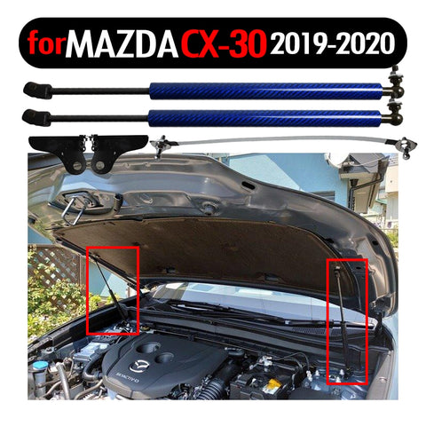 2020+ CX-30 Hood Struts (Carbon Fiber and Regular)