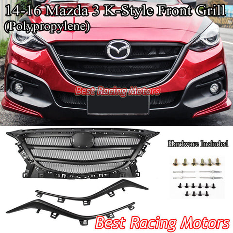 2014-16 Mazda 3 Ken Style Front Grille